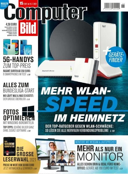Computer Bild Germany – 16 Juli 2021 Cover