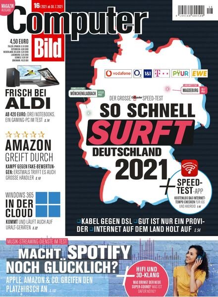 Computer Bild Germany – 30 Juli 2021 Cover
