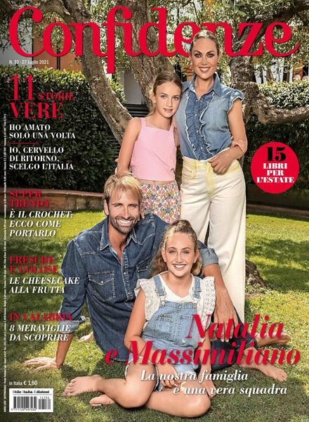 Confidenze – 27 luglio 2021 Cover