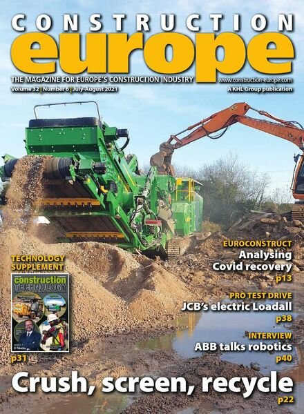 Construction Europe – July-August 2021 Cover
