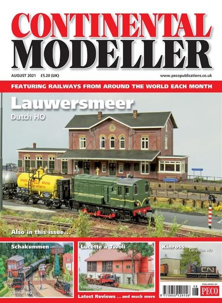 Continental Modeller – August 2021 Cover