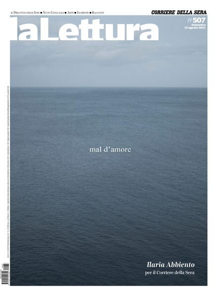Corriere della Sera La Lettura – 15 Agosto 2021 Cover