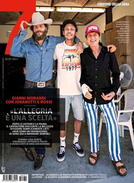 Corriere della Sera Sette – 30 luglio 2021 Cover
