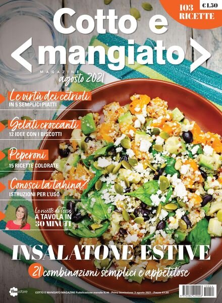 Cotto e Mangiato – agosto 2021 Cover