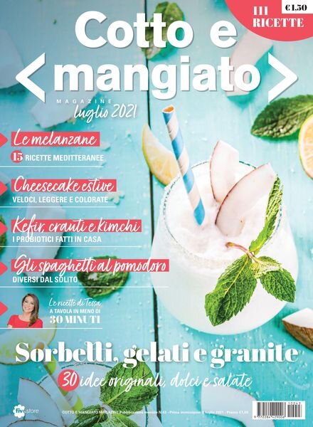 Cotto e Mangiato – luglio 2021 Cover