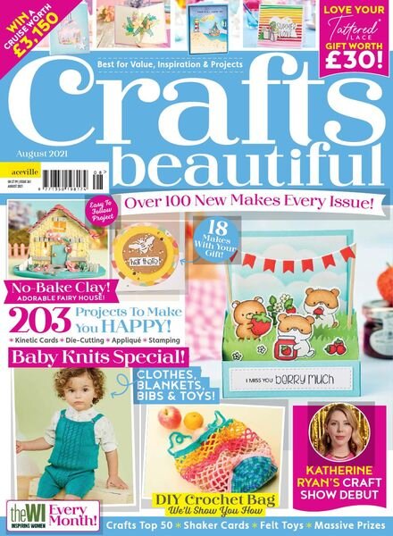 Crafts Beautiful – Issue 361 – August 2021 Cover