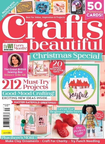 Crafts Beautiful – Issue 362 – September 2021 Cover