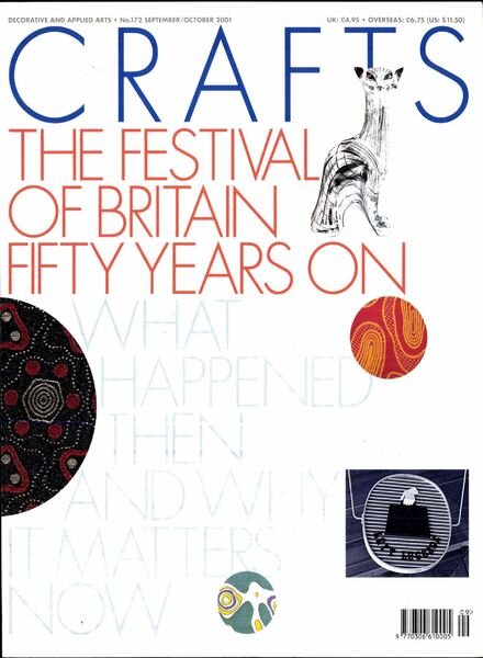 Crafts – September-October 2001 Cover