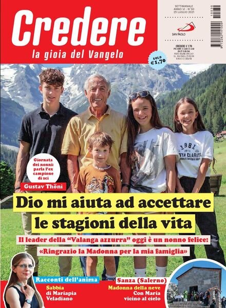 Credere – 25 Luglio 2021 Cover