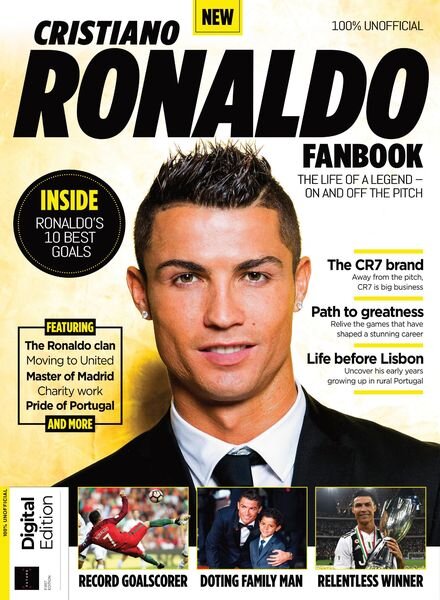 Cristiano Ronaldo Fanbook – August 2021 Cover