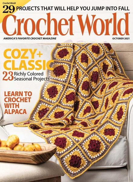 Crochet World – October 2021 Cover