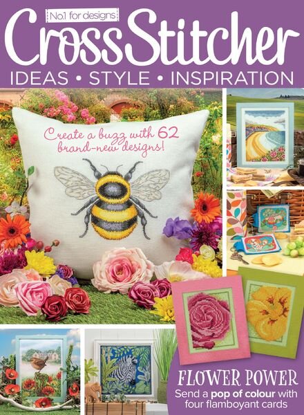 CrossStitcher – August 2021 Cover