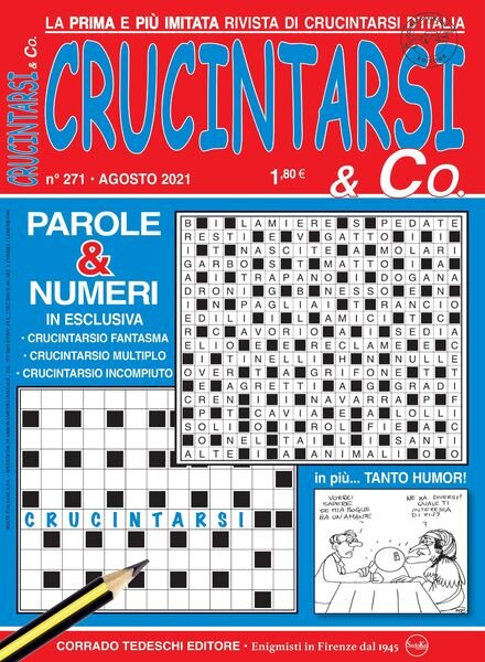 Crucintarsi & Co – agosto 2021 Cover