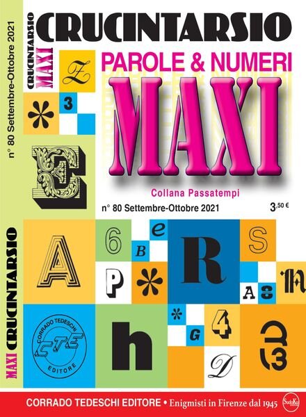 Crucintarsio – settembre 2021 Cover