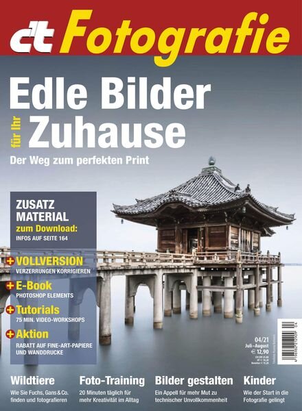 c’t Fotografie – 05 Juli 2021 Cover