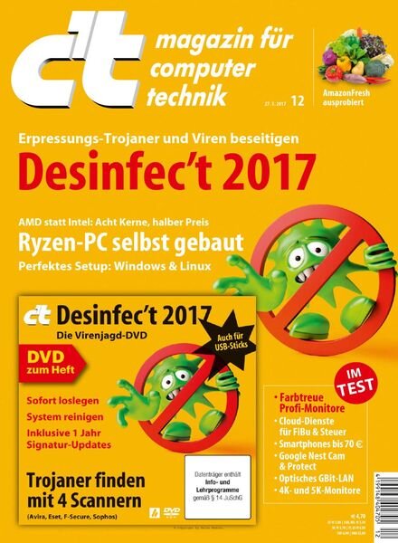 c’t Magazin – Mai 2017 Cover