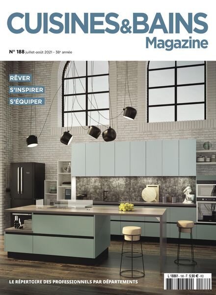 Cuisines & Bains Magazine – Juillet-Aout 2021 Cover