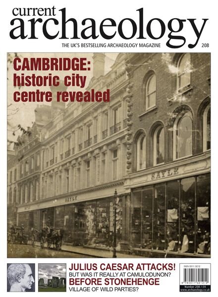 Current Archaeology – Issue 208 Cover
