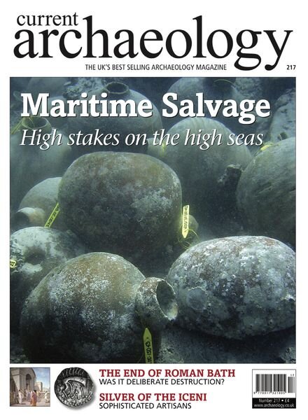 Current Archaeology – Issue 217 Cover