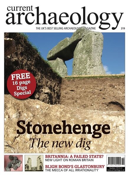 Current Archaeology – Issue 219 Cover