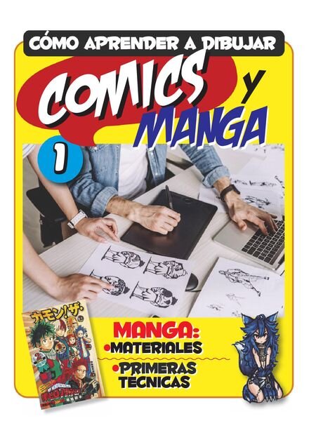Curso como aprender a dibujar comics y manga – marzo 2021 Cover