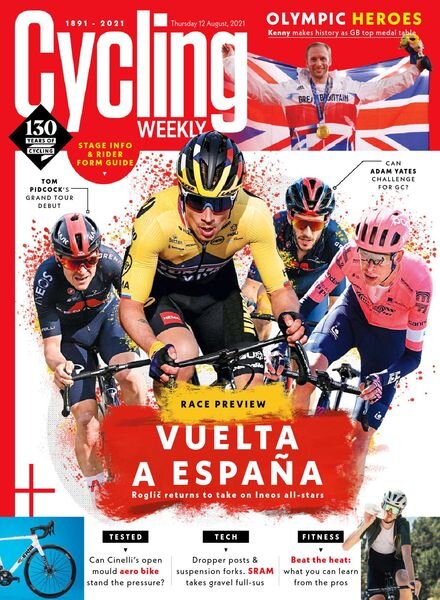 Cycling Weekly – August 12, 2021 Cover