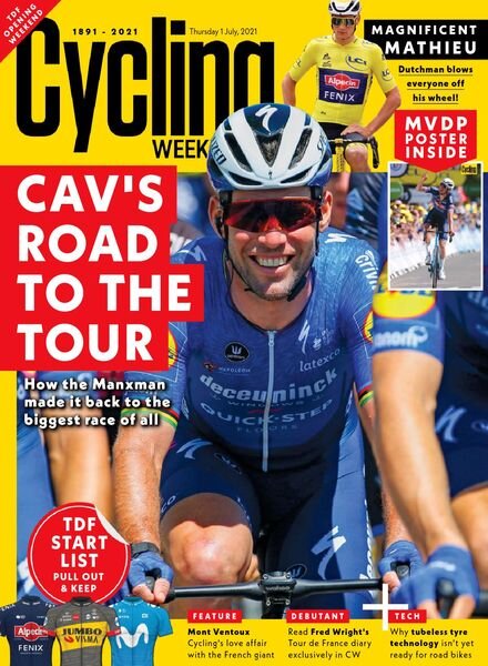 Cycling Weekly – July 2021 Cover