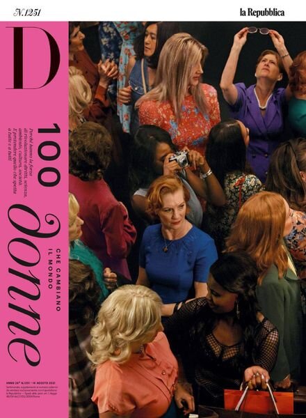 D la Repubblica – 14 Agosto 2021 Cover