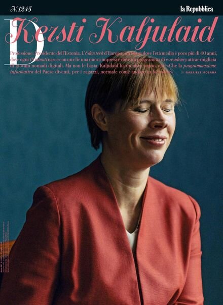 D la Repubblica – 3 Luglio 2021 Cover