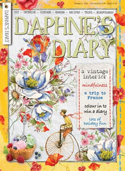 Daphne’s Diary English Edition – July 2021 Cover