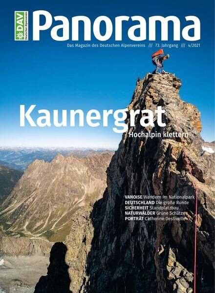 DAV Panorama – Juli 2021 Cover