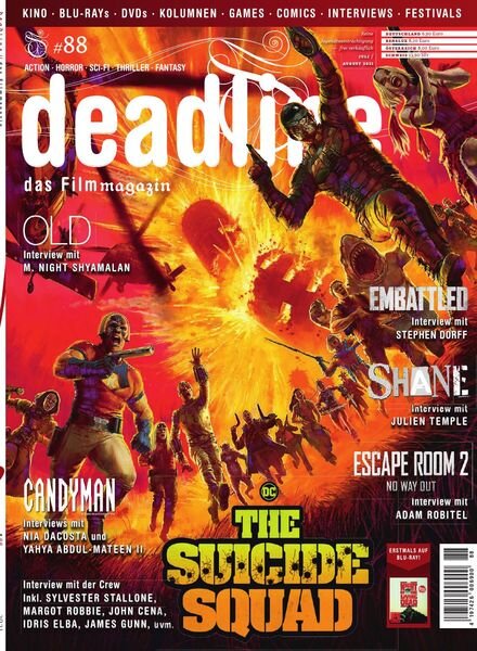 Deadline – Juli-August 2021 Cover