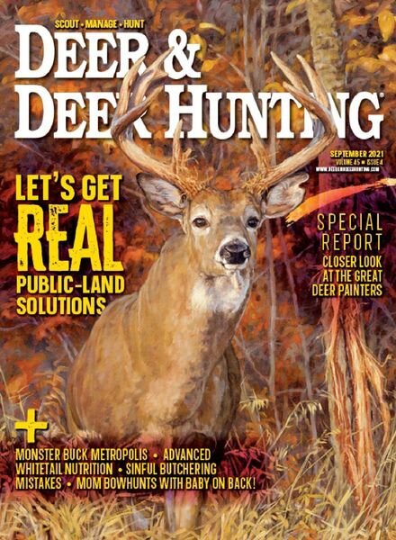 Deer & Deer Hunting – September 2021 Cover