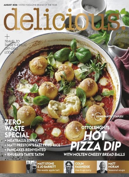delicious Australia – August 2021 Cover