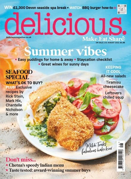 delicious UK – August 2021 Cover