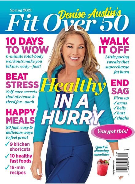 Denise Austin’s Fit & Healthy Over 50 – Volume 3 – July 2021 Cover