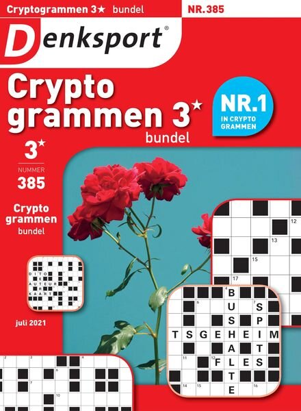 Denksport Cryptogrammen 3 bundel – 15 juli 2021 Cover