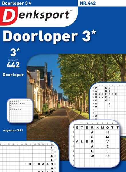 Denksport Doorloper 3 – 12 augustus 2021 Cover