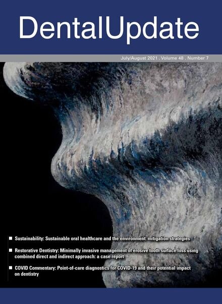 Dental Update – July 2021 Cover
