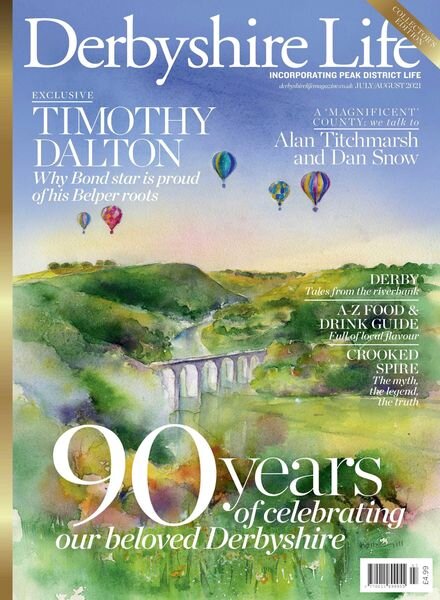 Derbyshire Life – August 2021 Cover