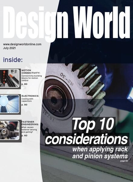 Design World – July 2021 Cover