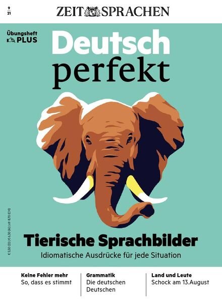 Deutsch perfekt plus – September 2021 Cover
