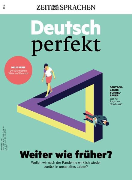 Deutsch perfekt – September 2021 Cover