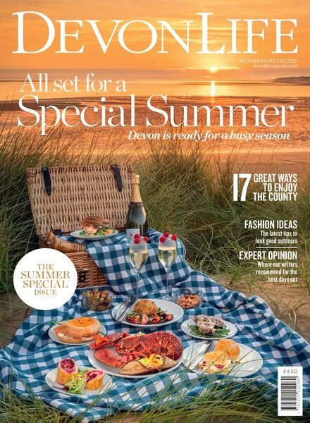 Devon Life – August 2021 Cover