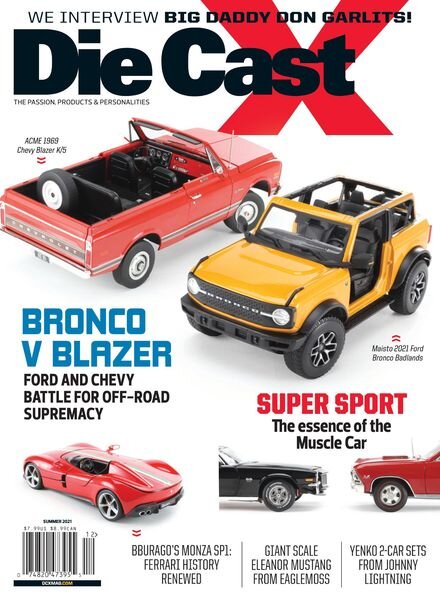 Die Cast X – July 2021 Cover