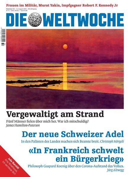Die Weltwoche – 12 August 2021 Cover