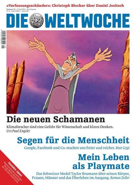 Die Weltwoche – 22 Juli 2021 Cover