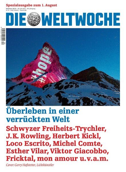 Die Weltwoche – 29 Juli 2021 Cover