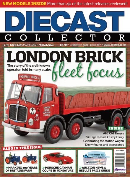 Diecast Collector – September 2021 Cover