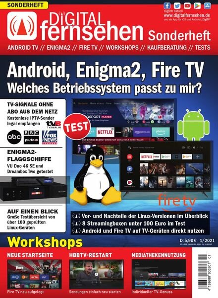 Digital Fernsehen Sonderheft – Januar 2021 Cover